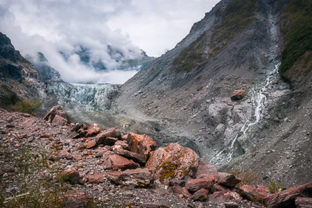 Extraordinary view from Robert's Point Track at Franz Josef Glacier
